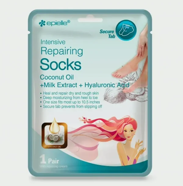 Deep Foot Repair Mask (6-Pack) | Coconut + Milk Extract + Hyaluronic