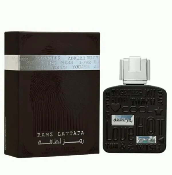 Lattafa Perfumes Silver Eau De Parfum Spray for Men, 100 ml Ounces