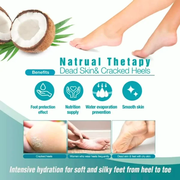 Deep Foot Repair Mask (6-Pack) | Coconut + Milk Extract + Hyaluronic