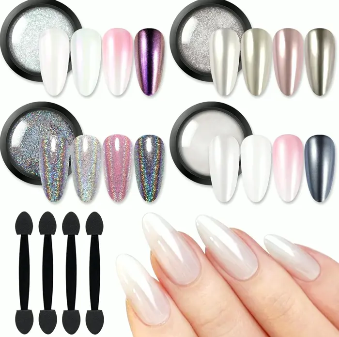 BornPretty Mirror Nail Powder Set