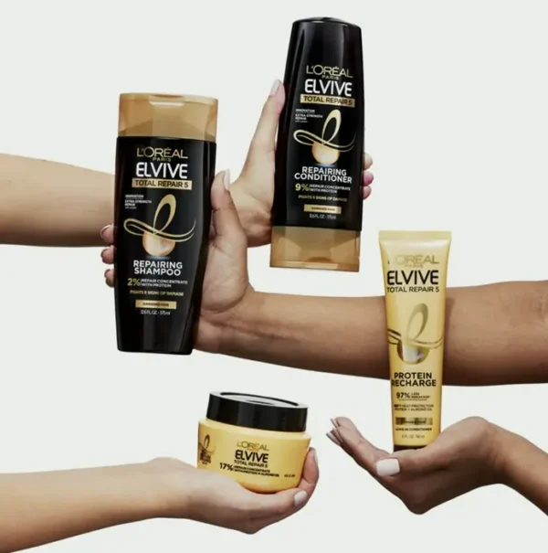 L'Oreal Paris Elvive Total Repair 5 Protein Treatment, 5.1 Ounce