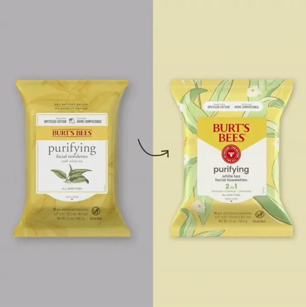 Burt's Tea Facial Towelettes, Moisturizing Makeup Remover, 30 Ct. Bundle