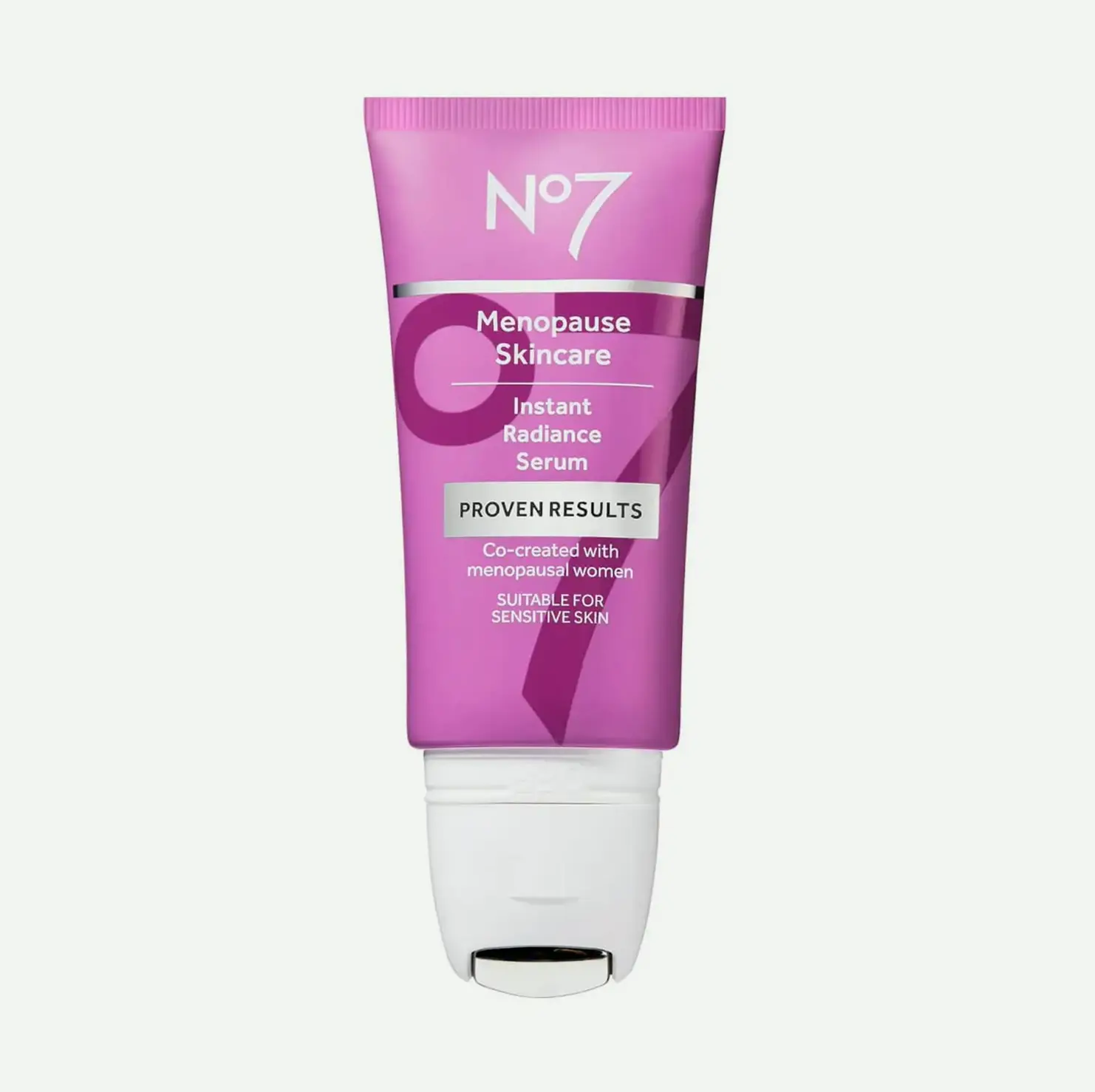 Menopause Skin Care Serum Including Hyaluronic Acid